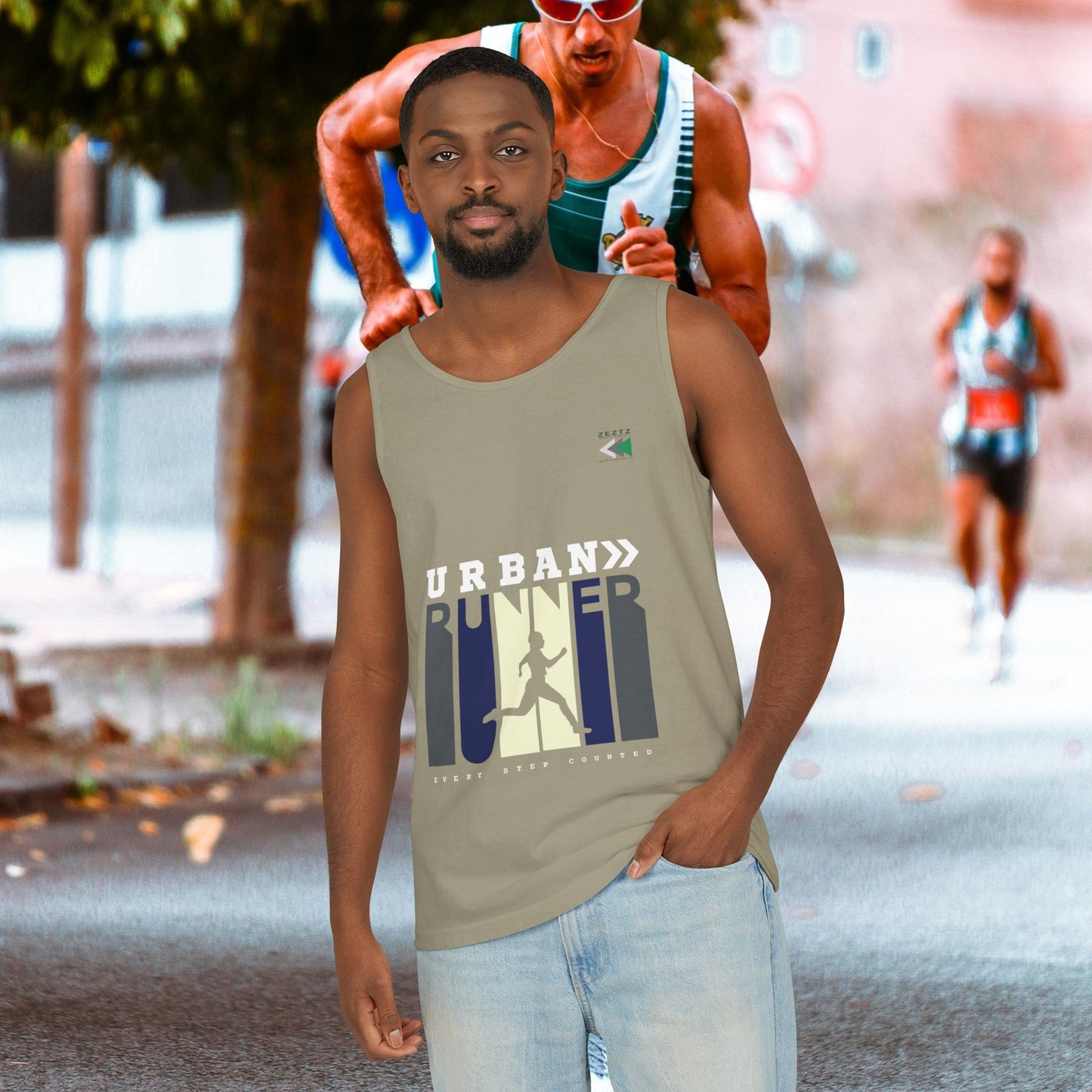 Unisex Garment-Dyed Tank Top_ 27 June 2025_ Limited Edition Summer Sports Apparel by WesternWaves: