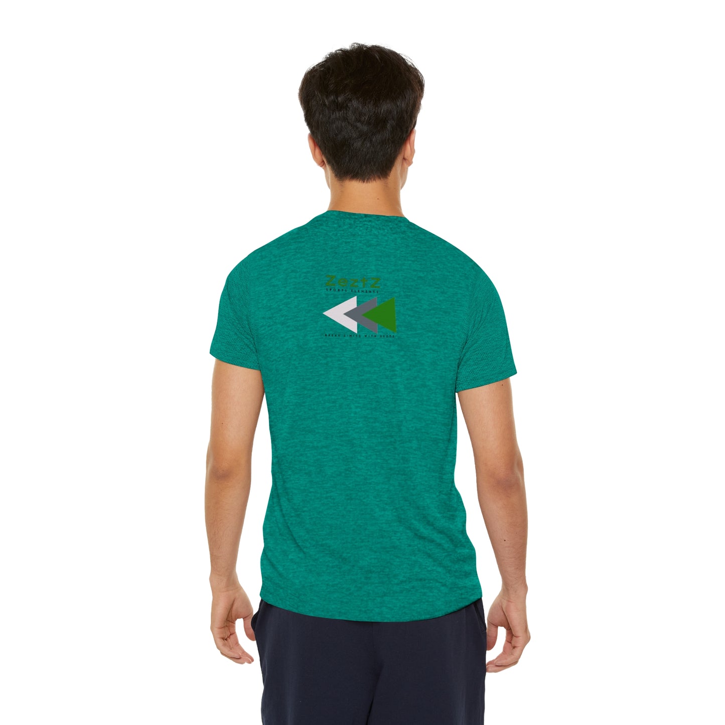 Men's Sports T-shirt_ N2+ Series MSTS PT2WW001_ Limited Edition ZeztZ Brand Men's Performance Sports T-shirt by WesternWaves: