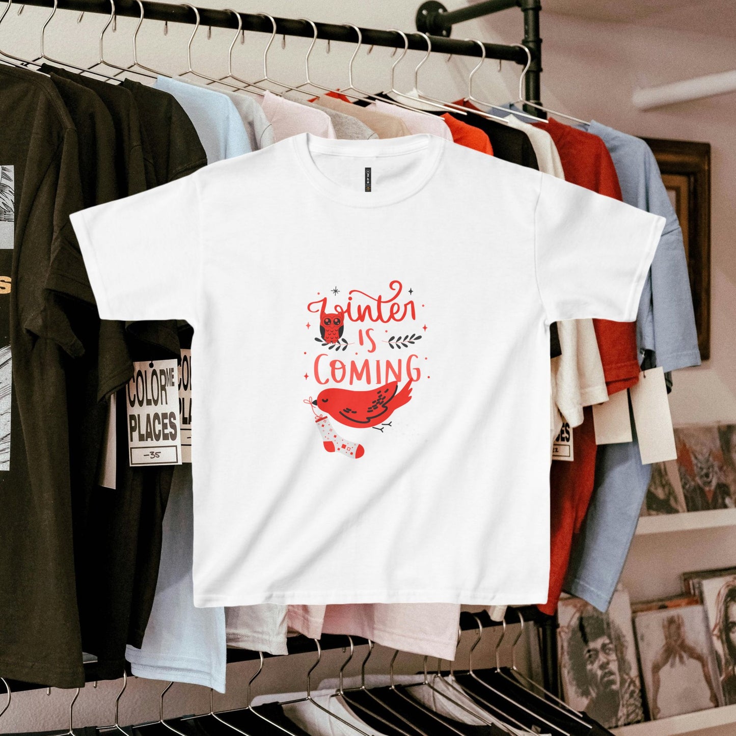 Kids Cotton Tee - N2+ Series KCTEE PT2WW001 _ Limited Edition of Comfortability & Durability by WesternWaves Design Collection: