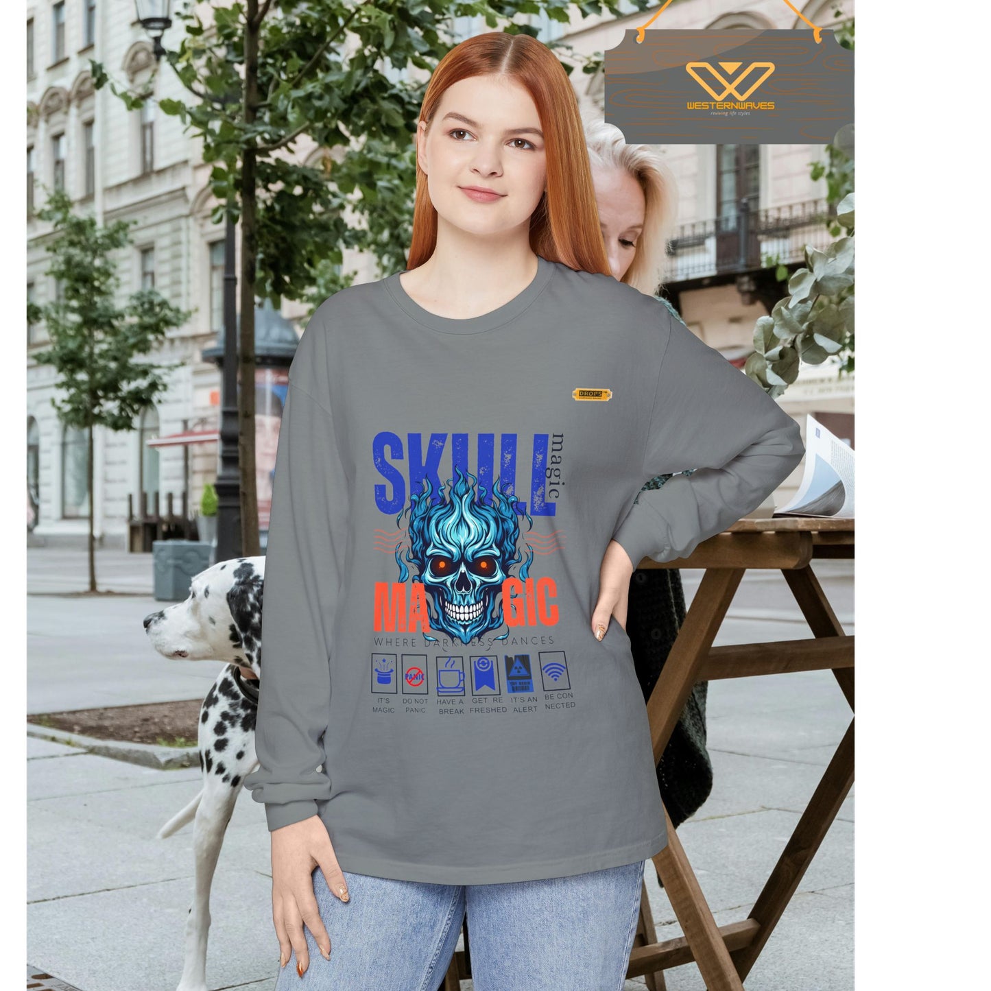 Unisex Long Sleeve T-Shirt_ N7 Series USLSTSHIRT PT2WW002_ Limited Edition Trendy Vibes by WesternWaves: