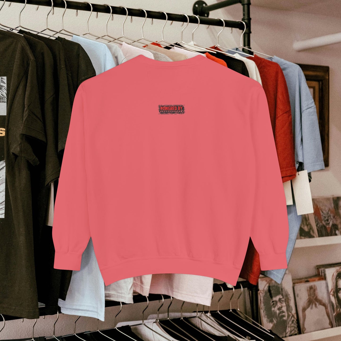 Unisex Garment-Dyed Sweatshirt_ N2 Series USGDSS PT2WW002_ Limited Edition Masterpiece of ‘ZeztZ’ Sports Brand _ Luxury & Casual Comfort by WesternWaves: