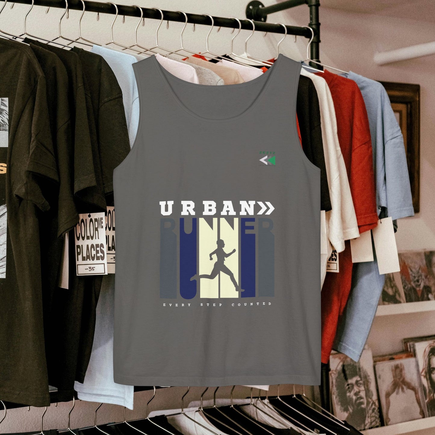 Unisex Garment-Dyed Tank Top_ 27 June 2025_ Limited Edition Summer Sports Apparel by WesternWaves: