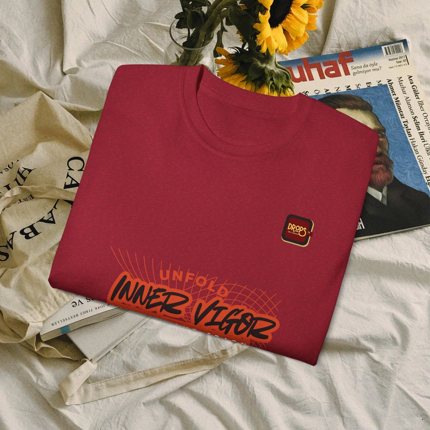 Inspirational Unisex Ultra Cotton Tee_ N6+ Series IPUSUCTEE PT2WW001_ Limited Edition by WesternWaves: