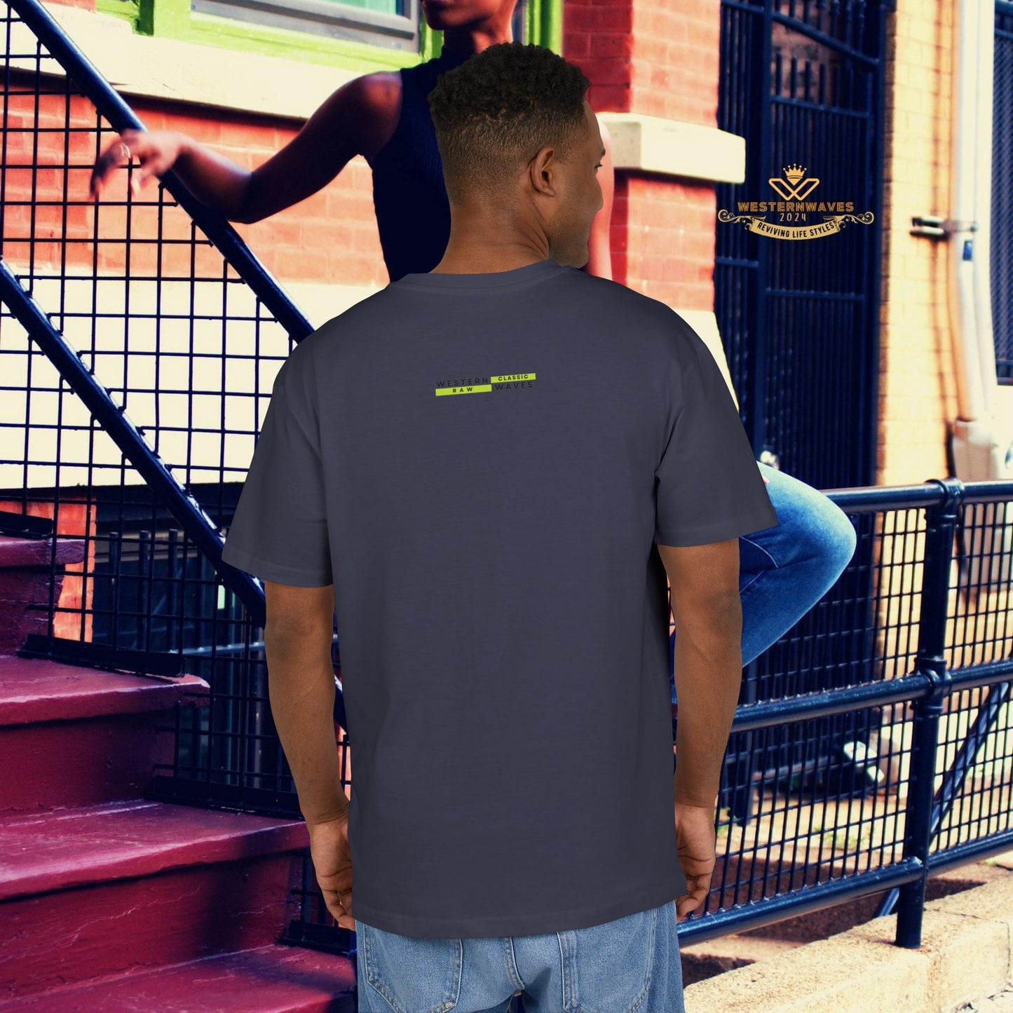 Unisex Heavy Oversize Tee_ N5+ Series USHOSTEE PT2WW001_ Limited Edition Soft Yet Strudy Feel Tee by WesternWaves: