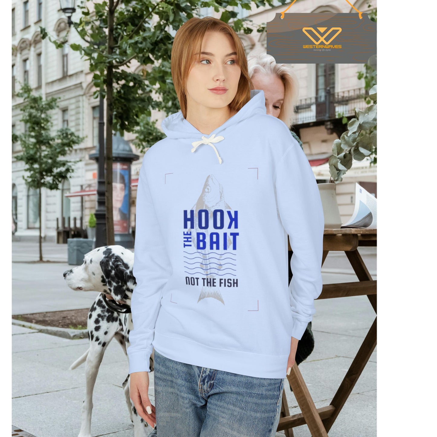Unisex Lightweight Hooded Sweatshirt – N2+ Series USLWHSS PT2WW018_ Limited Edition Crafted Comfort by WesternWaves: