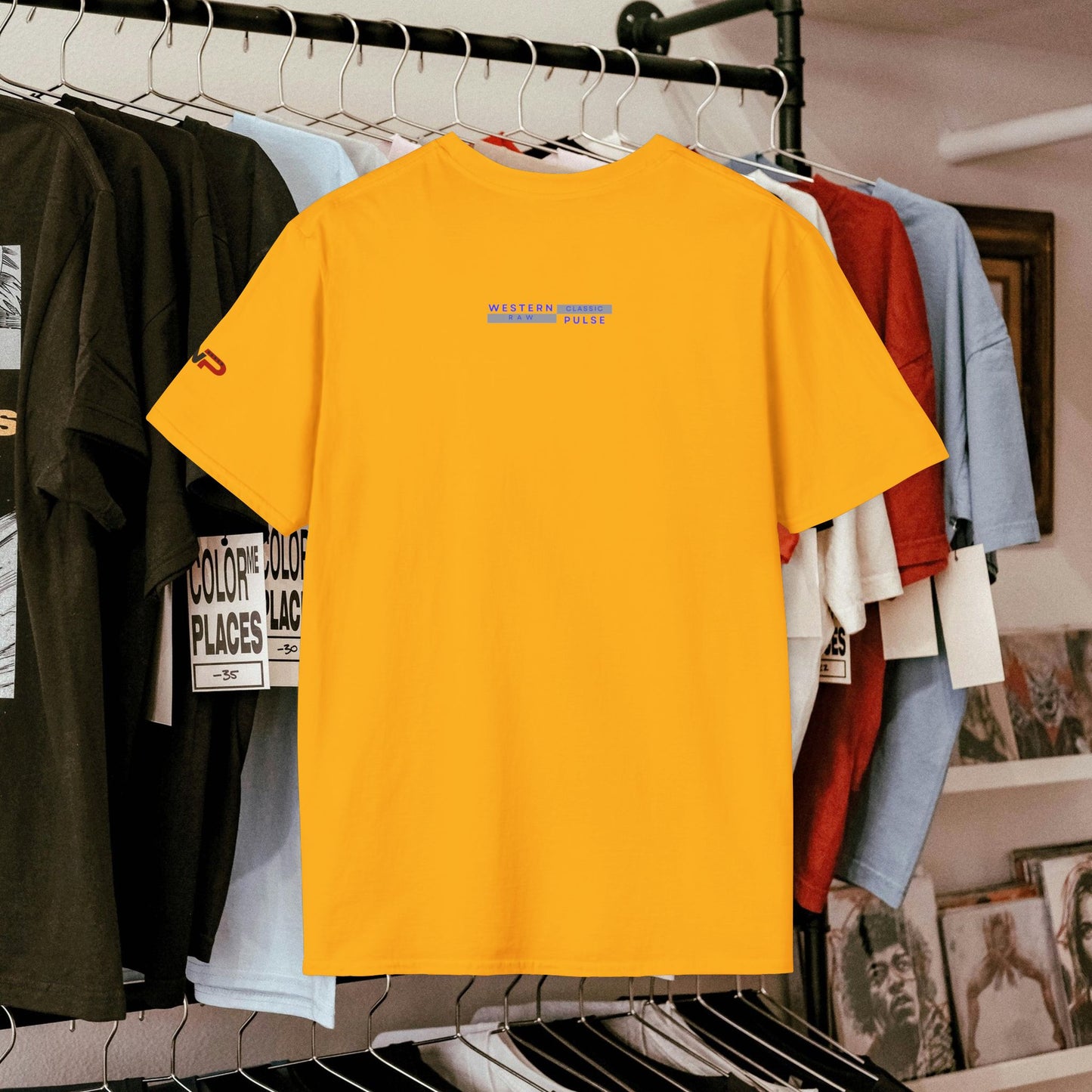 Every Line Graphic Unisex Softstyle T-Shirt | Retro Art Tee, Casual Wear, Gift for Art Lovers, Streetwear, Everyday Style