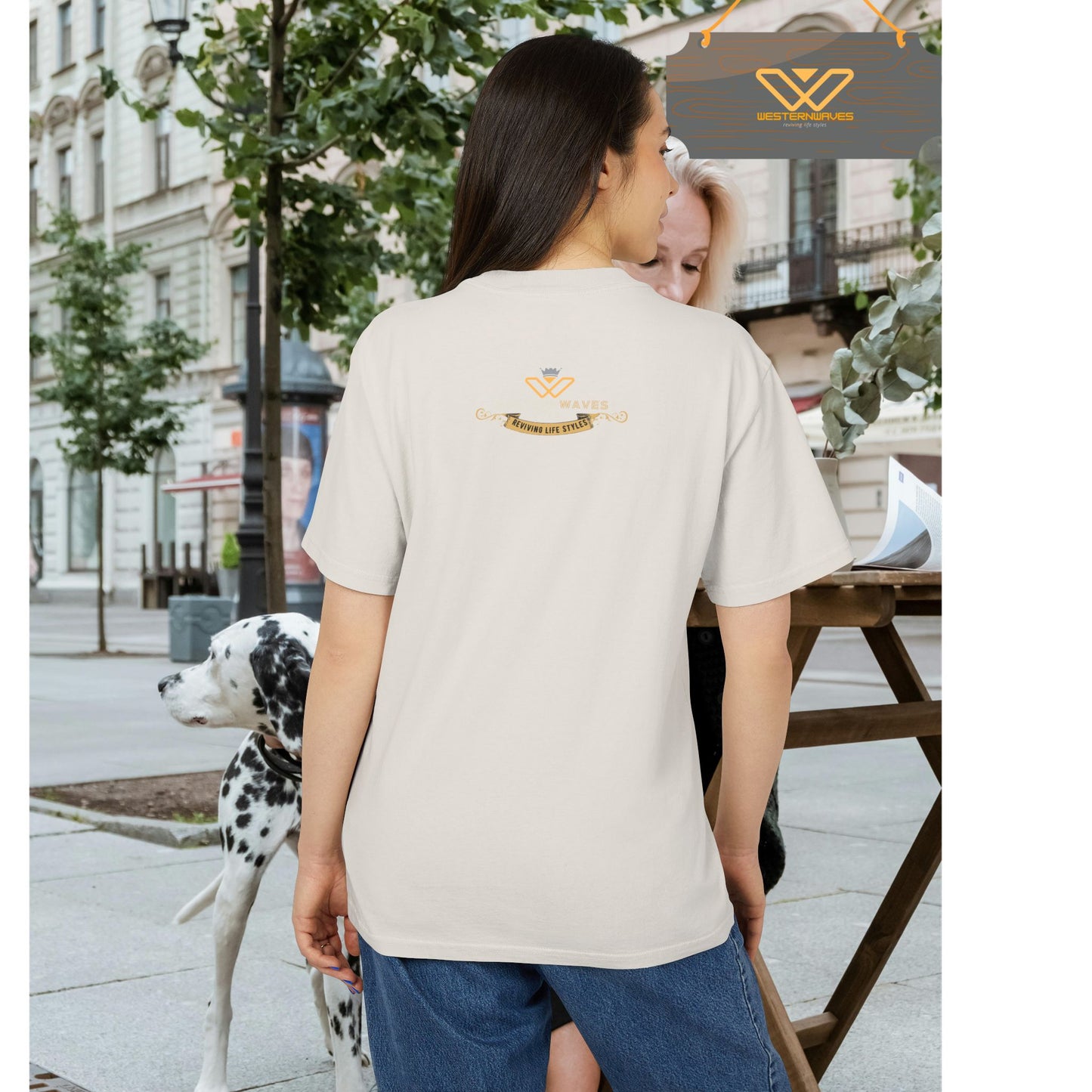 Unisex Heavy Faded Tee_ N3+ Series USHFTEE PT2WW003_ Vintage Vibes Limited Edition Tee by WesternWaves