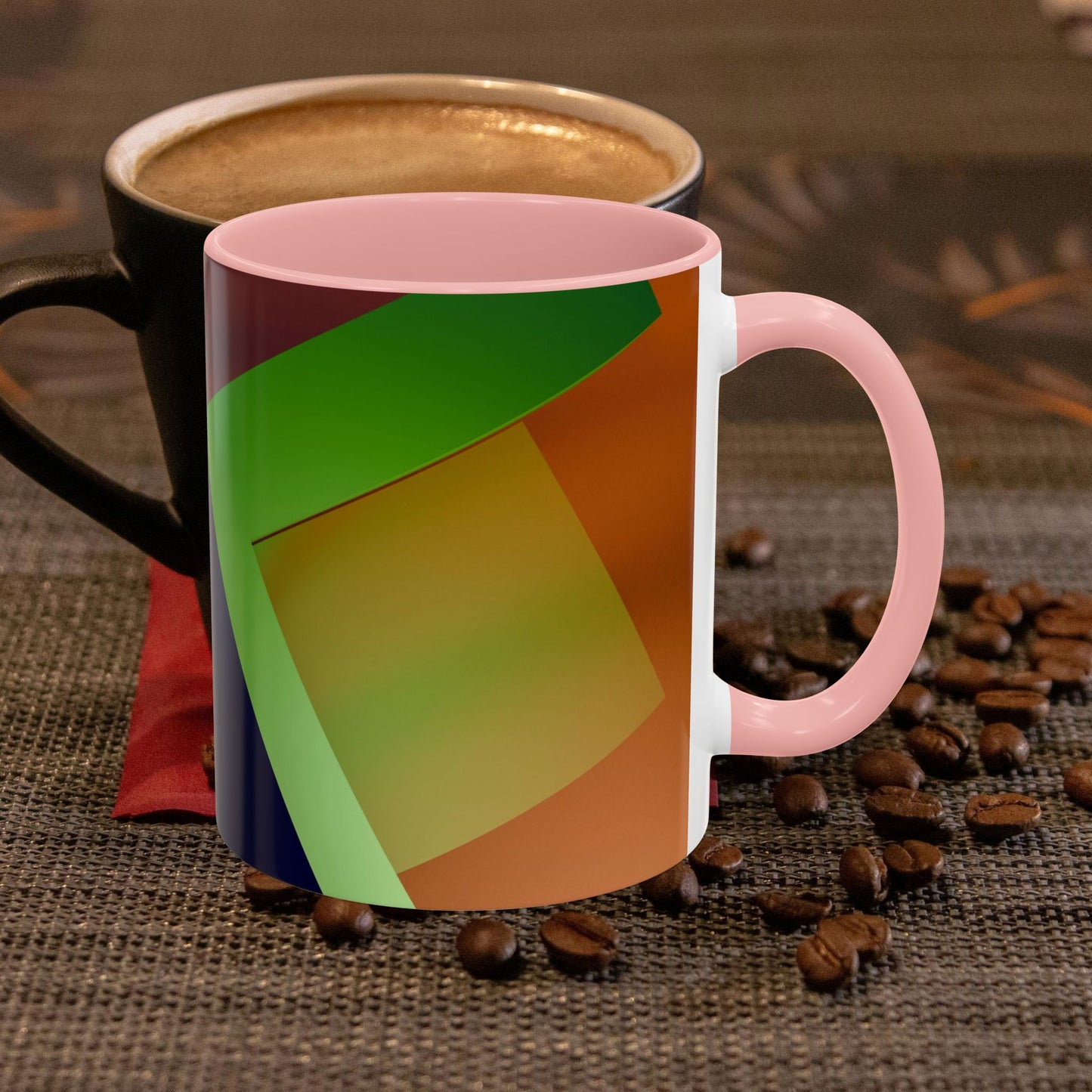 Accent Coffee Mug 11, 15oz_ N3+ Series ACM11OZ PT2WW018_ Limited Edition Perfect Blend of Style by WesternWaves: