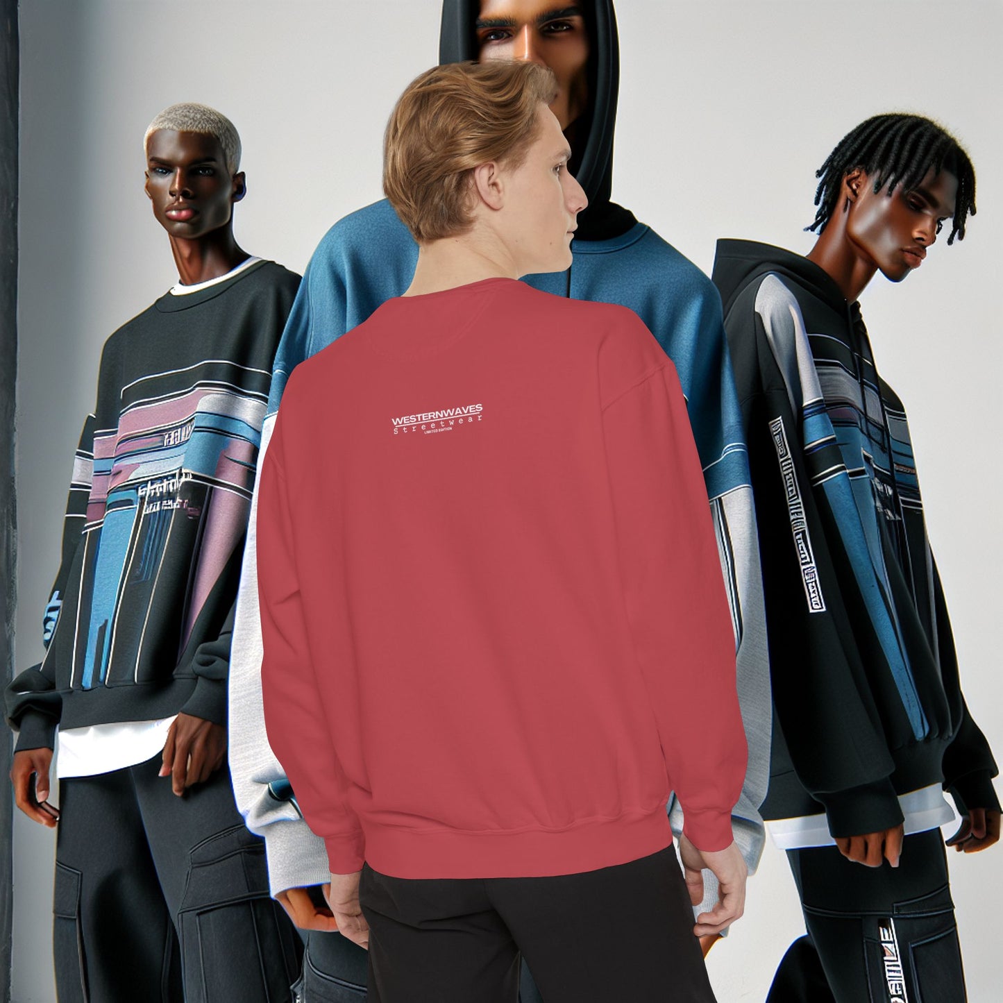 Predator & Prey Sweatshirt_ 03 Sep 2025_ Cozy Unisex Pullover, Nature Lover Apparel, Gifts for Wildlife Enthusiasts, Fall Fashion Layer