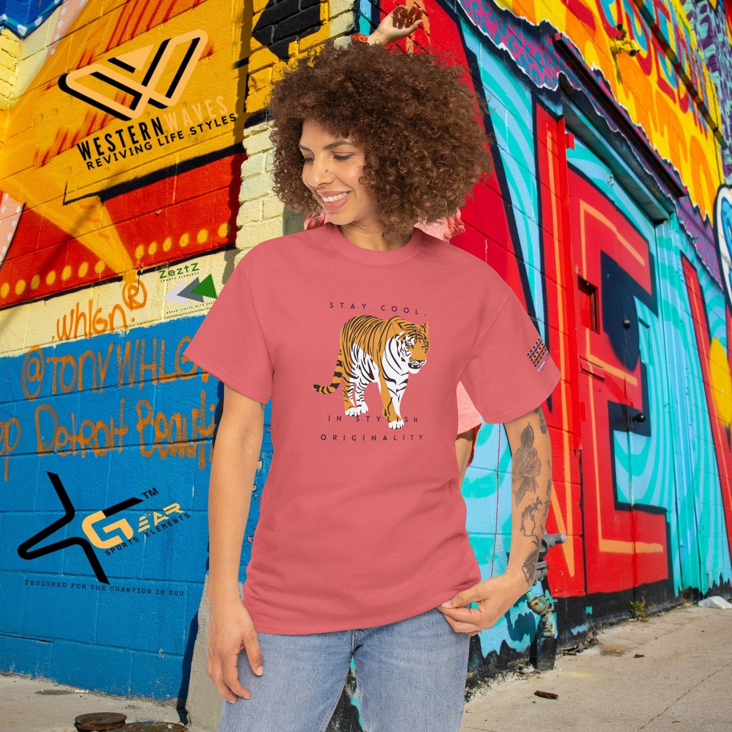 Unisex Heavy Cotton Tee_ Crafted from premium 100% cotton_ N+ Series UHCT PT2WV011_ Limited Edition by WesternWaves: