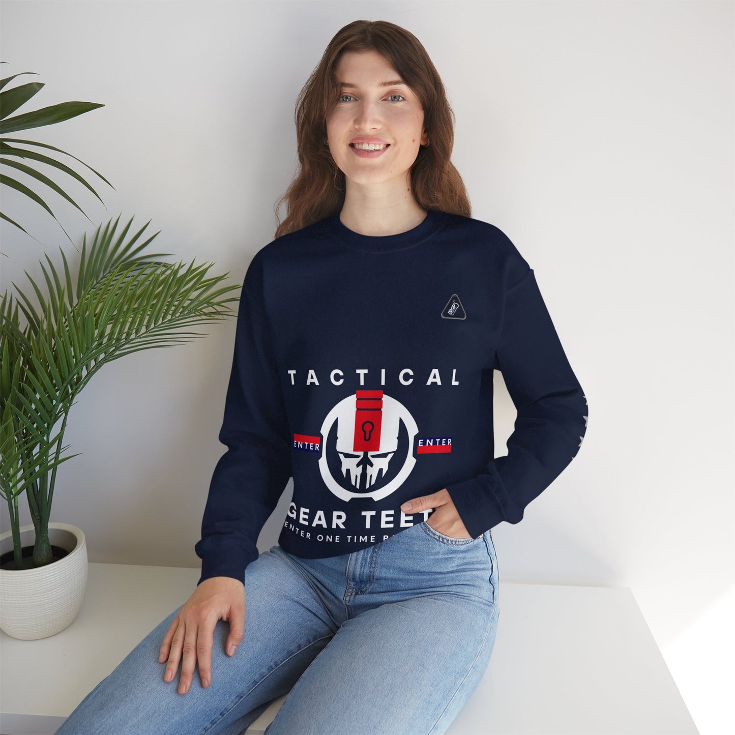 Unisex Heavy Blend™ Crewneck Sweatshirt_ N2 Series UHBCSS PT2WW005_ Limited Edition by WesternWaves: