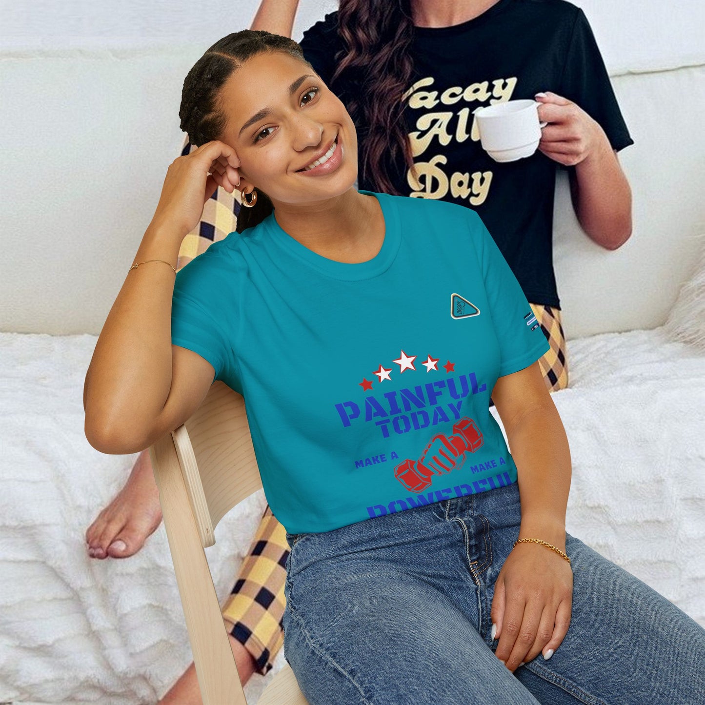 Unisex Softstyle T-Shirt_ N2+ Series SPW USSTS FT2WW008_ Redefine Relaxation Limited Edition by WesternWaves: