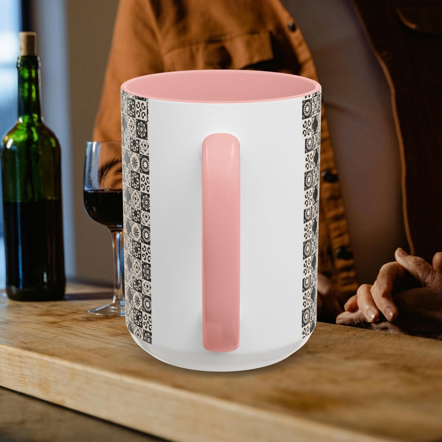 11oz Accent Mug_ N2 Series 11OZACM PT2WW001_ Limited Edition Perfect Blend of Style by WesternWaves: