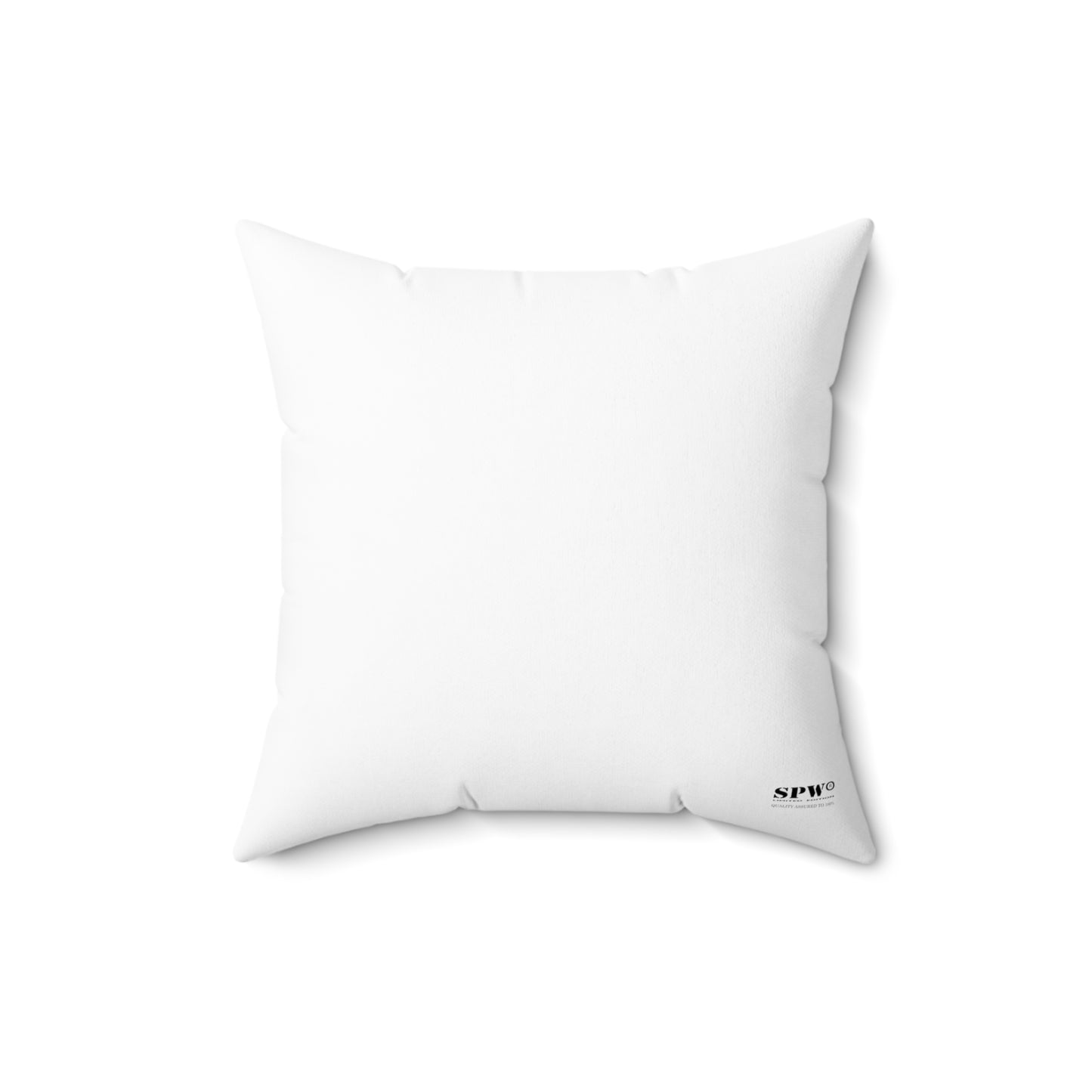Spun Polyester Square Pillow_ N3+ Series SPSP PT2WW003_ Personalized Limited Edition