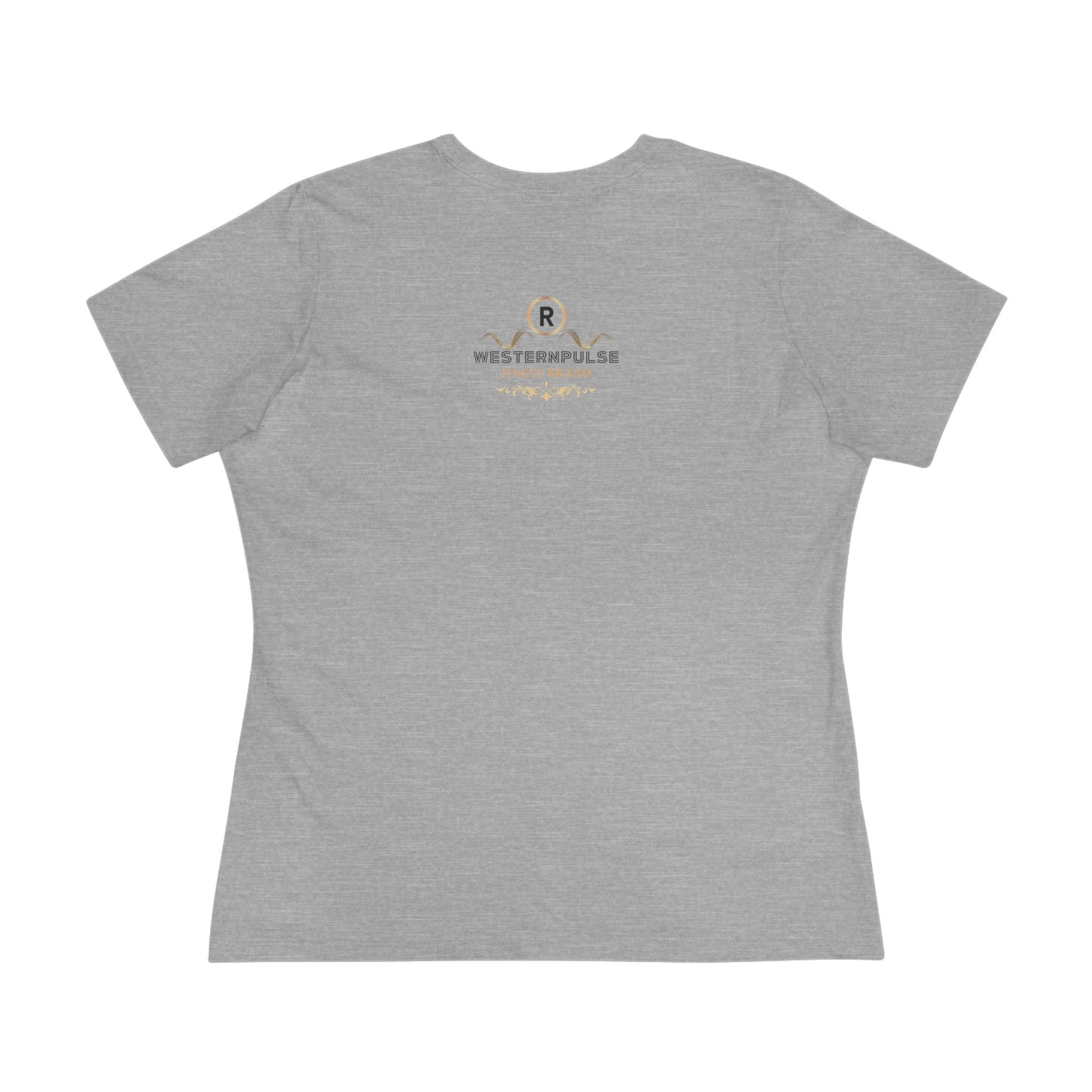 Women's Cotton Tee_ N2 Series WCTEE PT2WW001_ Cozy Comfort Limited Edition By WesternWaves: