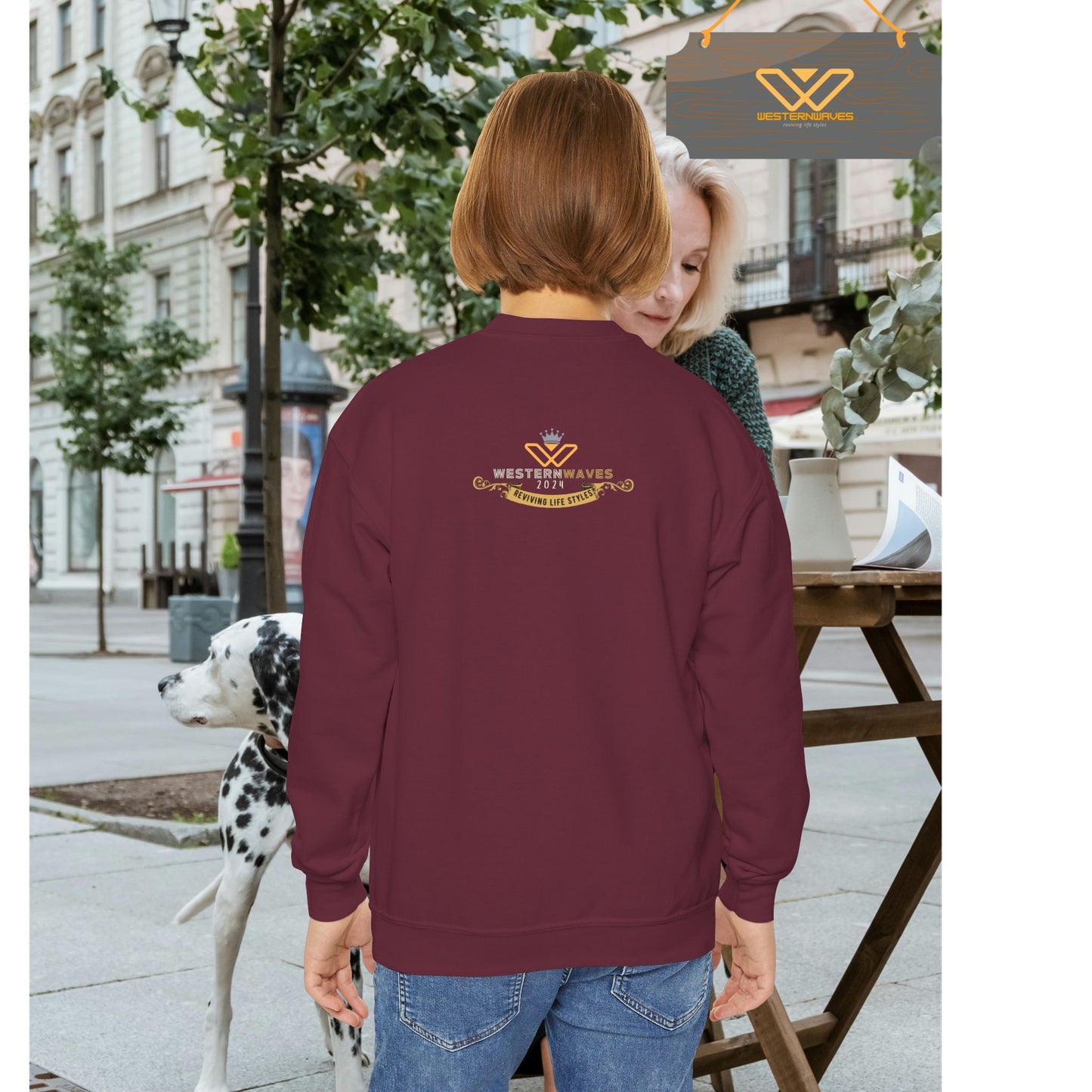 Youth Crewneck Sweatshirt_ N3+ Series YCNSS PT2WW001_ Limited Edition Perfect Companion for the School, Sports & Casual hangouts by WesternWaves: