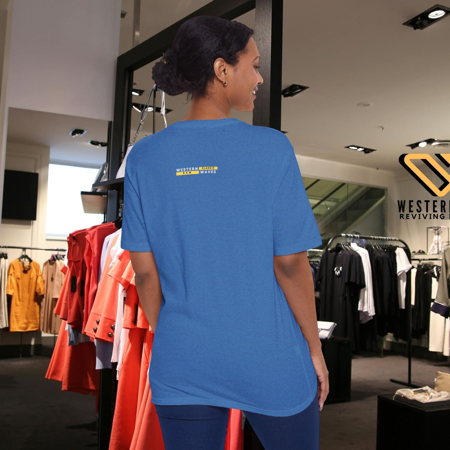 Unisex District® Re-Tee®_ N Series USDRR_ PT2WW002_ Sustainable Style by WesternWaves: