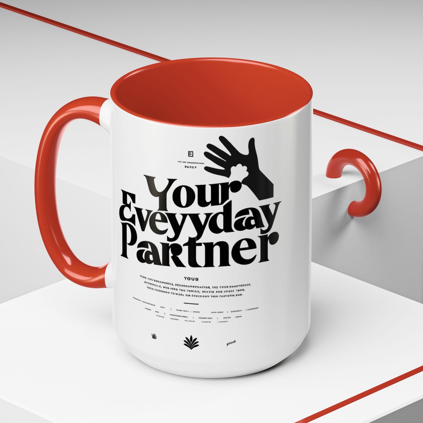 Accent Coffee Mug 11oz, 15oz_ N3* Series ACM11OZ PT2WW023_ Limited Edition Perfect Blend of Style by WesternWaves: