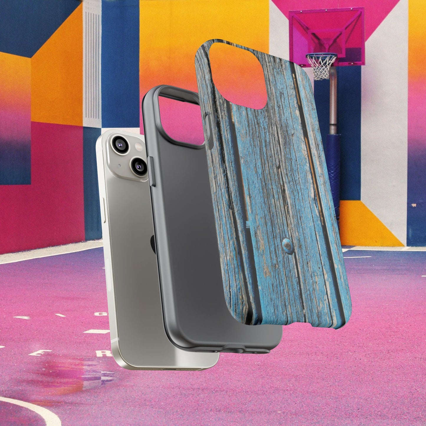 Tough Cases_ iPhone Case_ Series N8+ TCPCASE PT2WW004_ Limited Edition Rustic Wooden Phone Case for iPhones by WesternWaves: