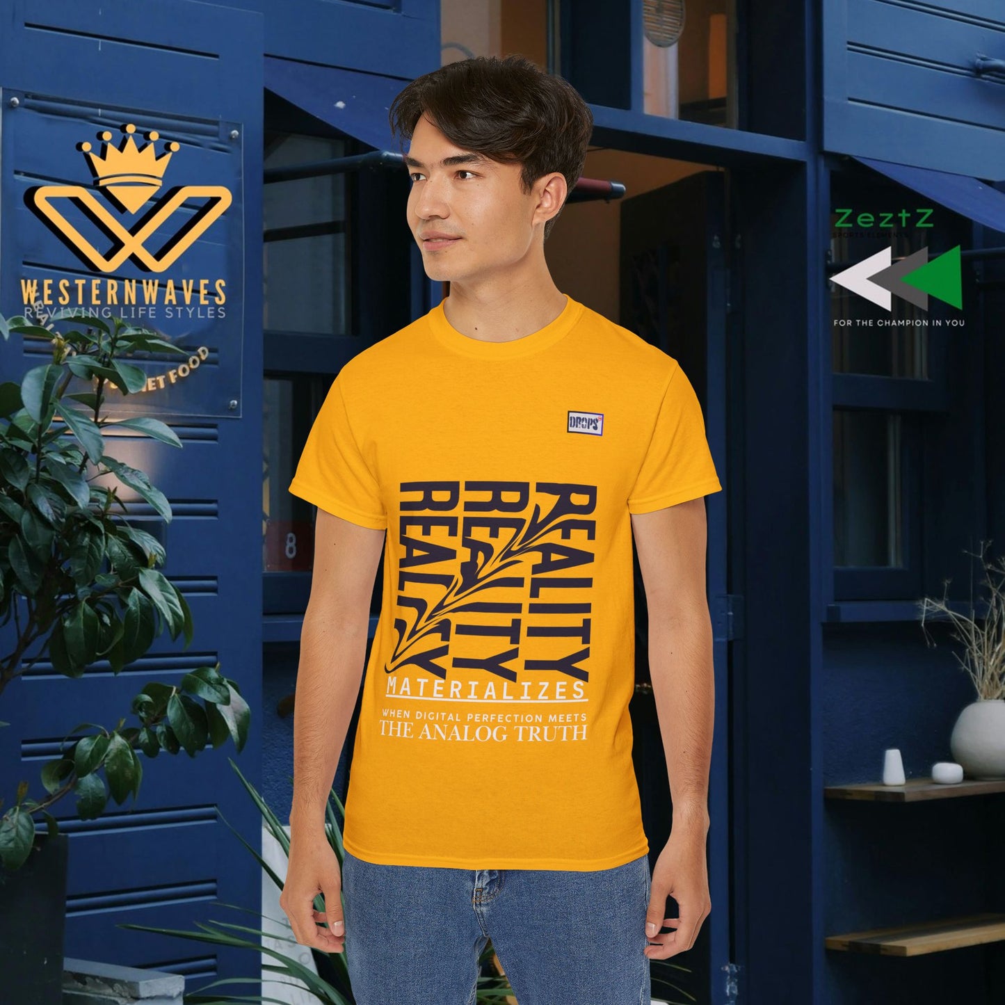 Unisex Ultra Cotton Tee_ Classic Comfort Unleashed_ N2* Series USUCTEE PT2WW008_ Limited Edition Maximum Comfort & Style by WesternWaves: