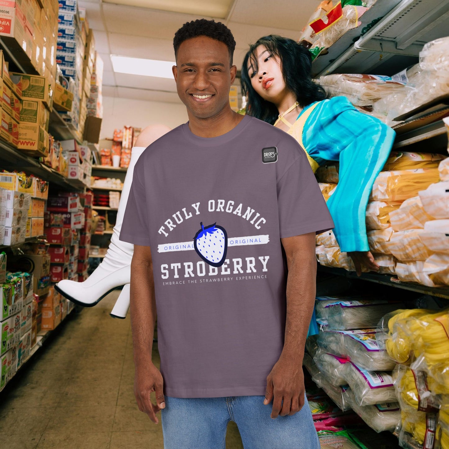 Unisex Oversized Tee_ N6+ Series USOSTEE PT2WW002_ Limited Edition by WesternWaves: