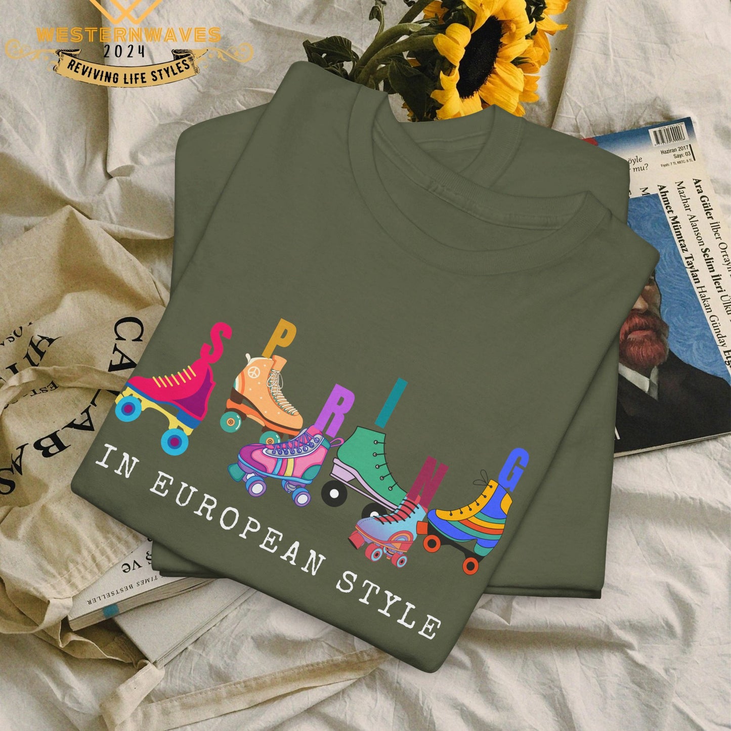 Unisex Heavy Cotton Tee_ Crafted from premium 100% cotton_ N+ Series UHCT PT2WW005_ Limited Edition by WesternWaves: