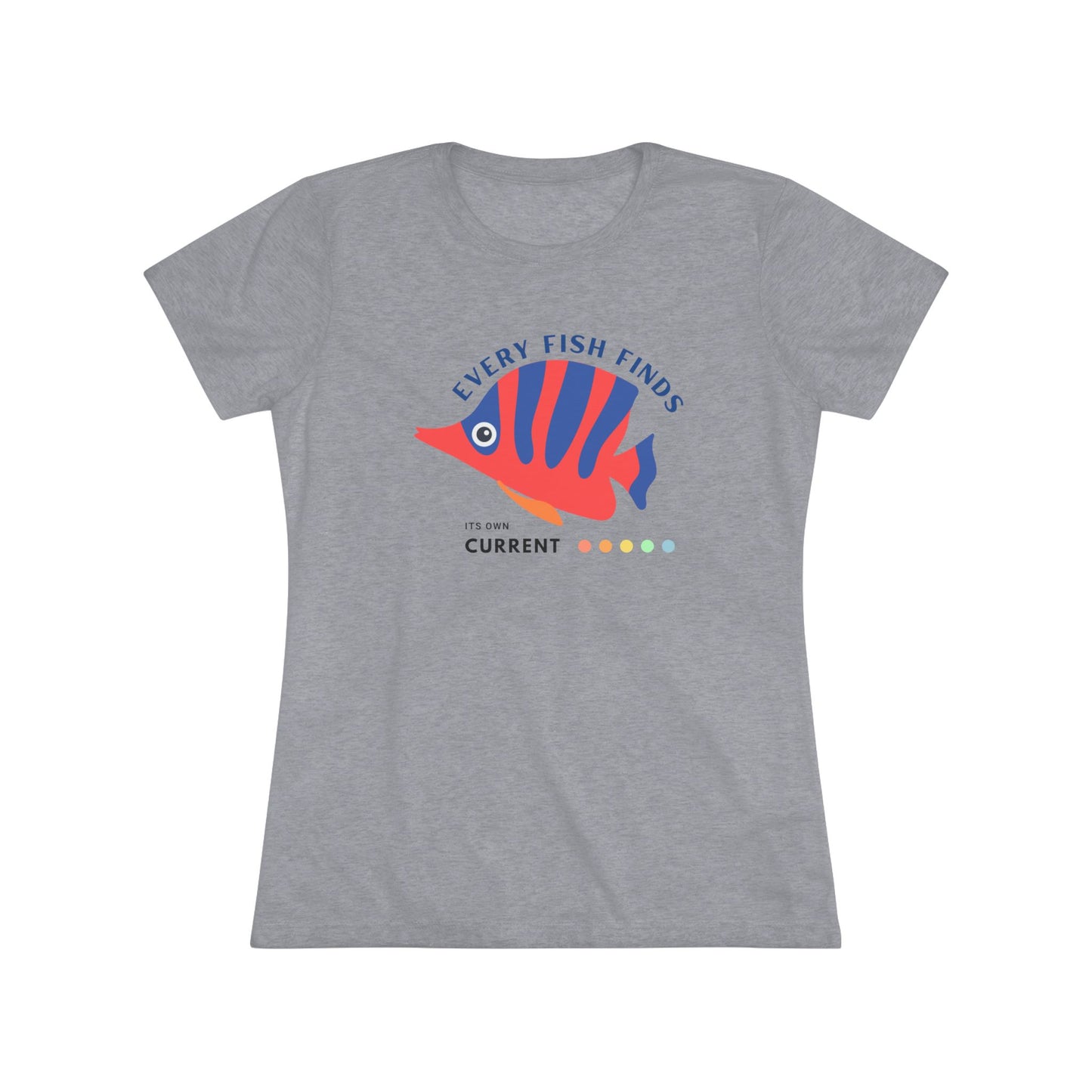 Women's Triblend Tee_ N3+ Series WTBT PT2WV001_ Limited Edition Designer Tee by SPW of WesternWaves: