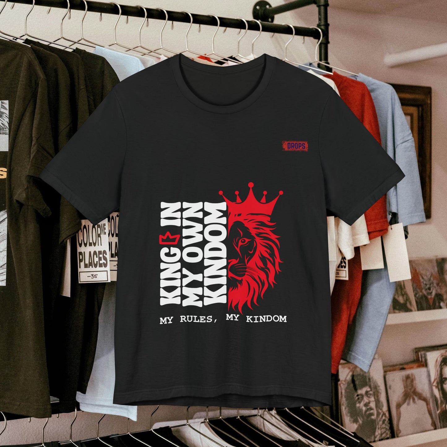 Casual Tee_ Series UWD 070_ Limited Edition Casual Streetwear Tee by WesternWaves: