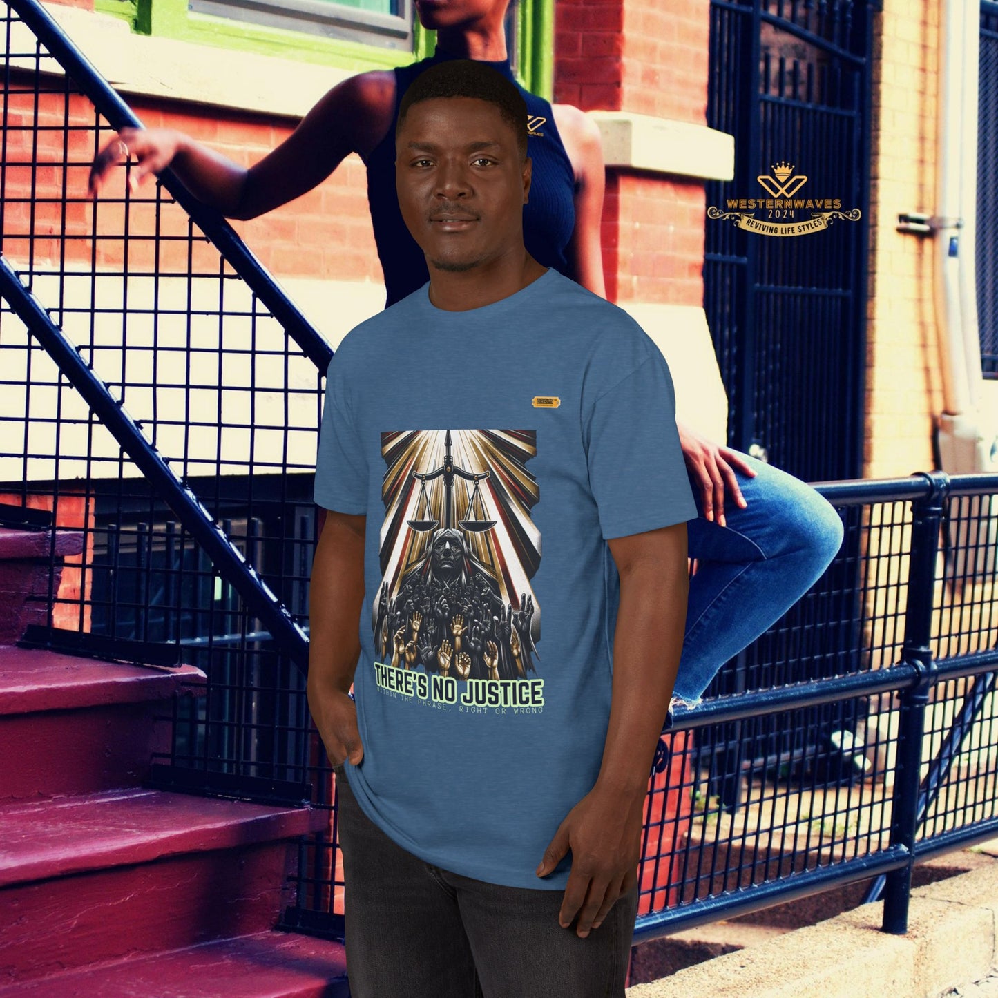 Unisex Sueded T-Shirt_ N8* Series USSTSHIRT_ Limited Edition Casual Elegance by WesternWaves: