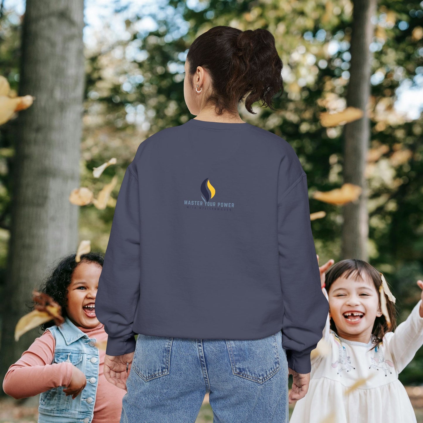 Unisex Garment-Dyed Sweatshirt_ N3+ Series UGDSS PT2WW001_ WesternWaves Limited Edition: