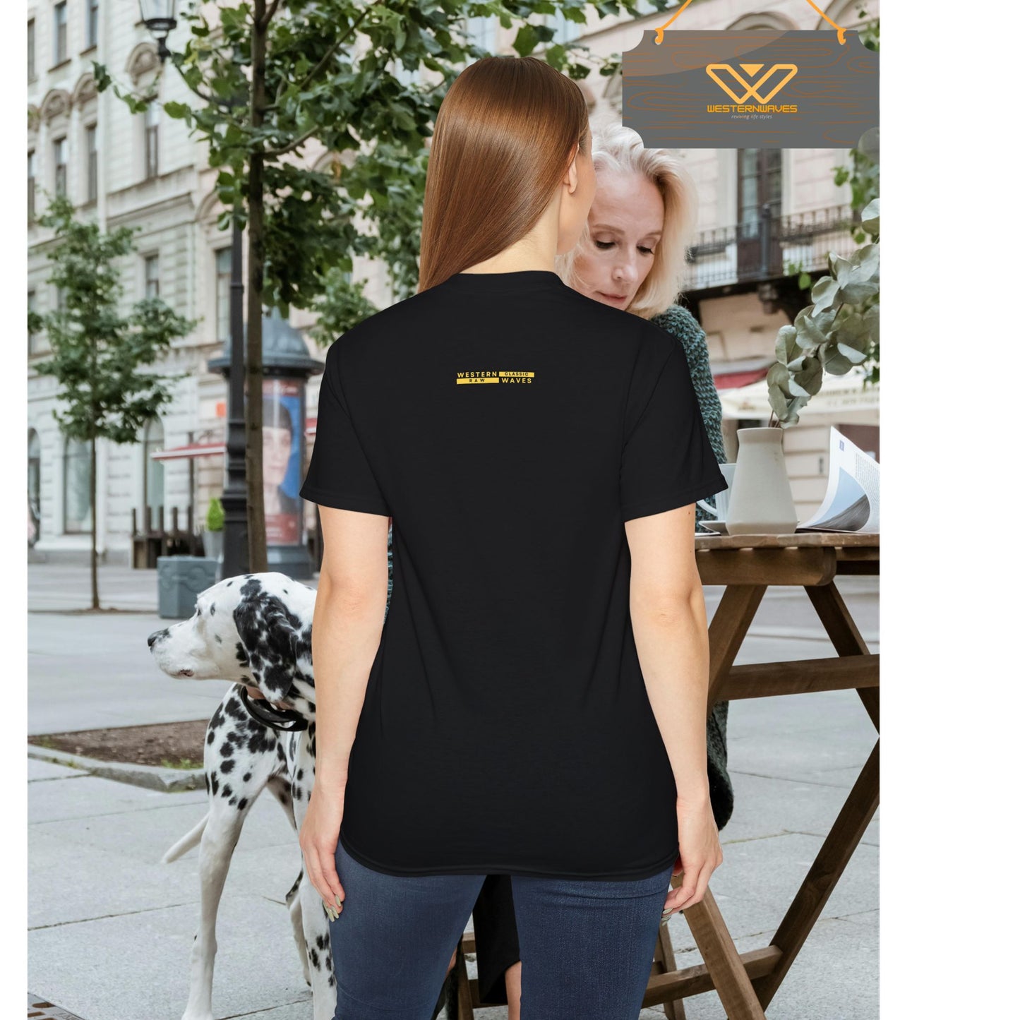 Comfort Graphic Tee_ N7+ Series CGTEE PT2WW001_ Limited Edition by WesternWaves:
