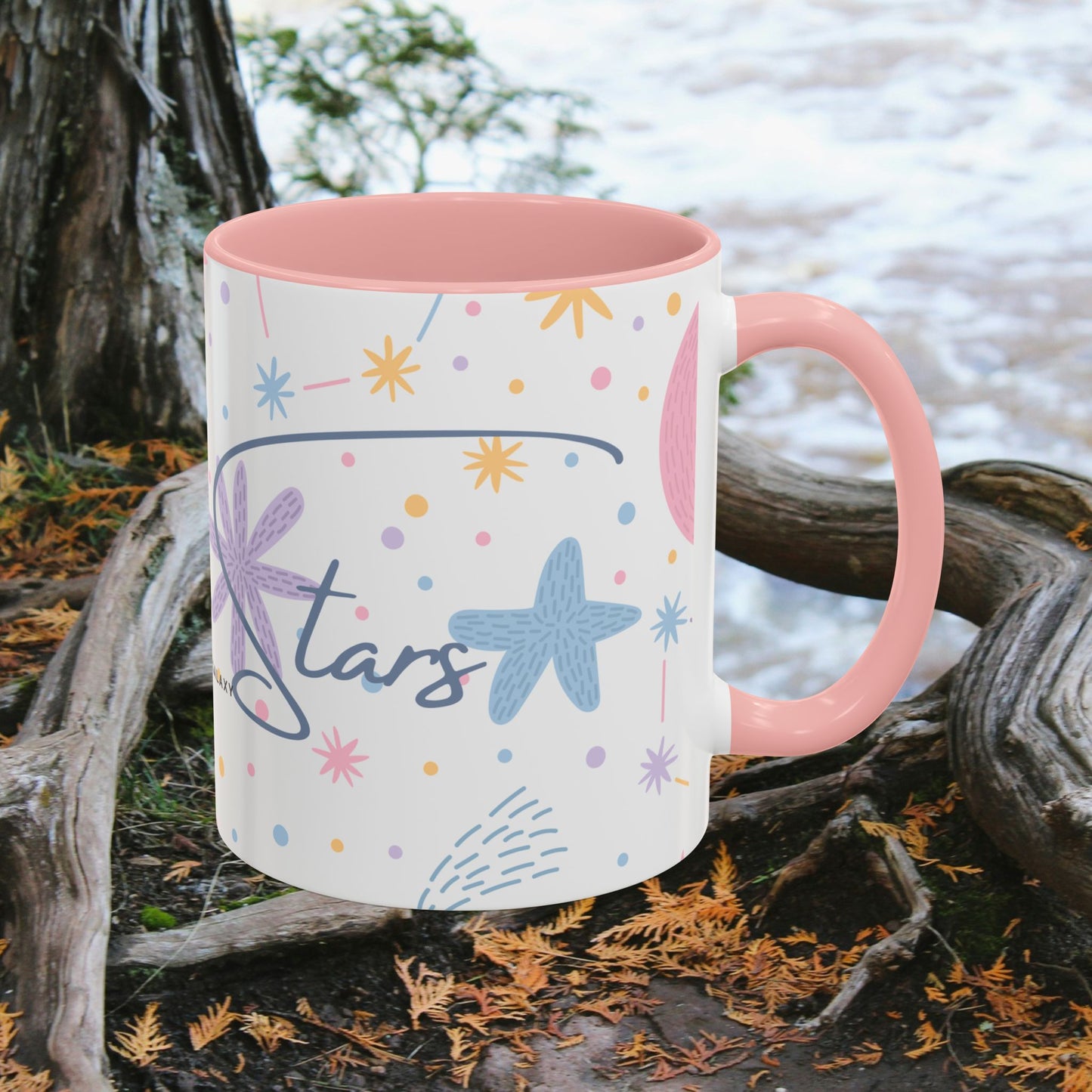 Accent Coffee Mug (11, 15oz) _ N3+ Series ACMUG PT2WW007_ Limited Edition Blend Style & Functionality by WesternWaves: