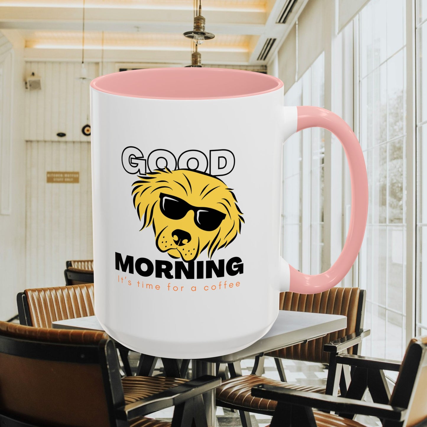 Accent Coffee Mug (11, 15oz)_ N+ Series ACMUG PT2WW012_ Limited Edition Mug by WesternWaves