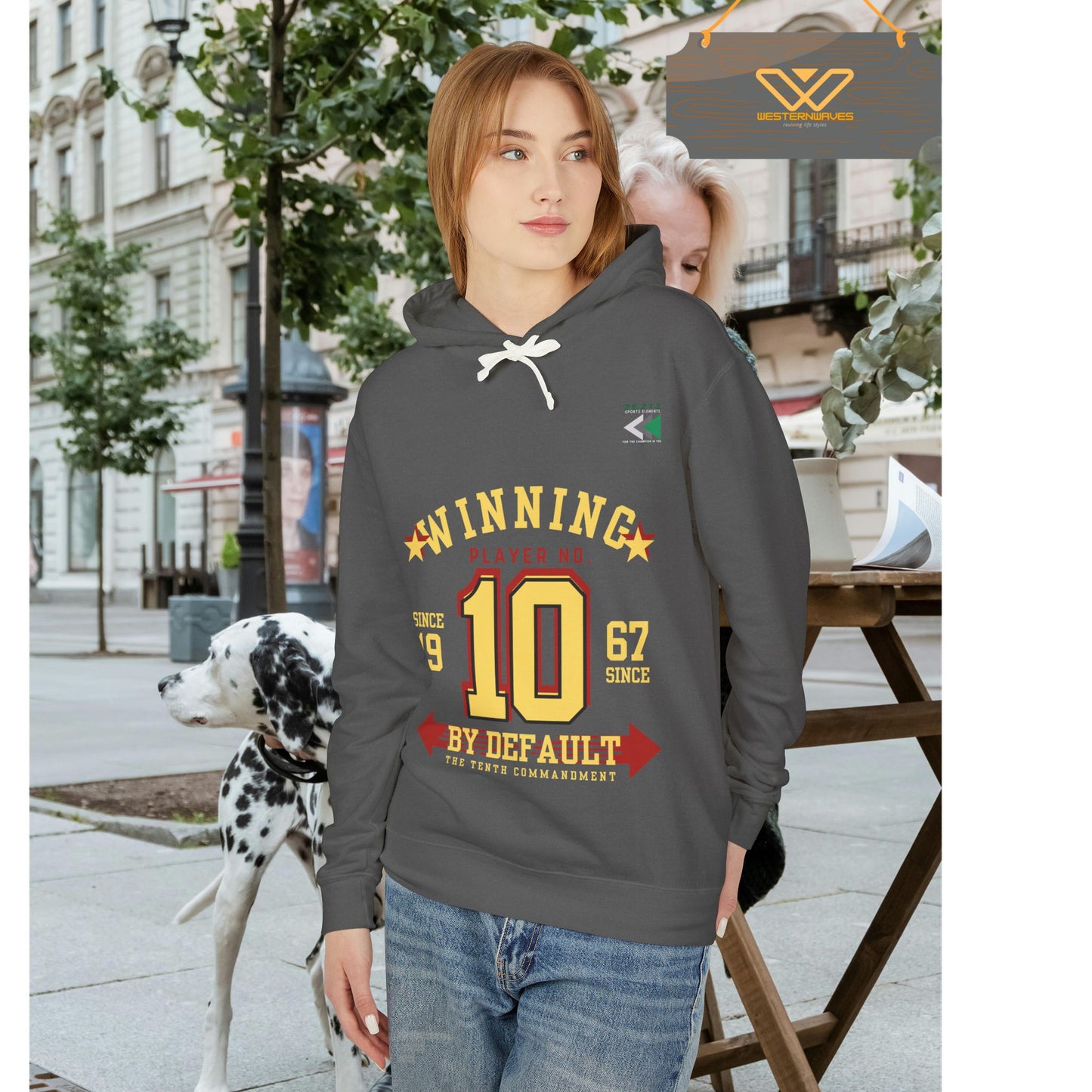 Unisex Lightweight Hooded Sweatshirt – N2 Series USLWHSS PT2WW021_ Limited Edition Crafted Comfort by WesternWaves: