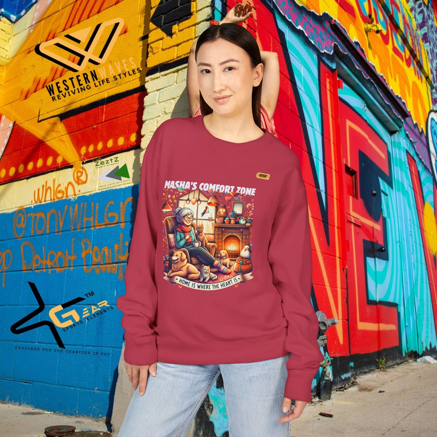 Crewneck Sweatshirt_ N7* Series CNSS PT2WW001_ Limited Edition Gift for Her, by WesternWaves: