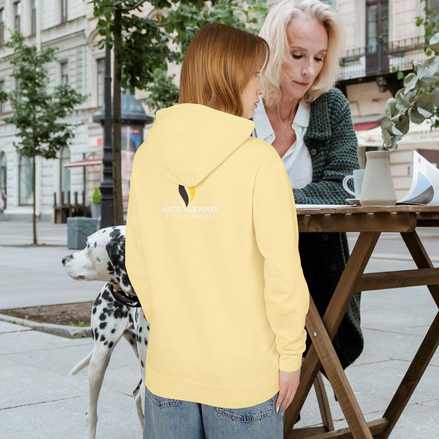Unisex Lightweight Hooded Sweatshirt – N2+ Series USLWHSS PT2WW008_ Limited Edition Crafted Comfort by WesternWaves: