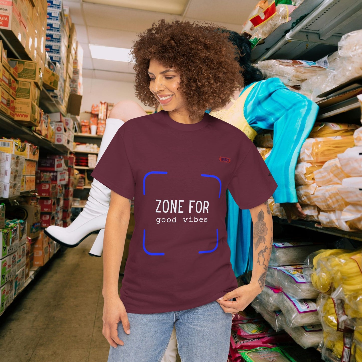 Unisex Heavy Cotton Tee_ 20 July 2025_ Limited Edition Unique Summer Wear_ by WesternWaves: