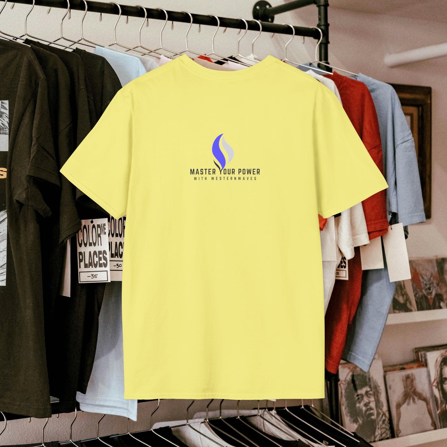 Unisex Softstyle T-Shirt_ N3+ Series USSTS FT2WW004_ Limited Edition by WesternWaves: