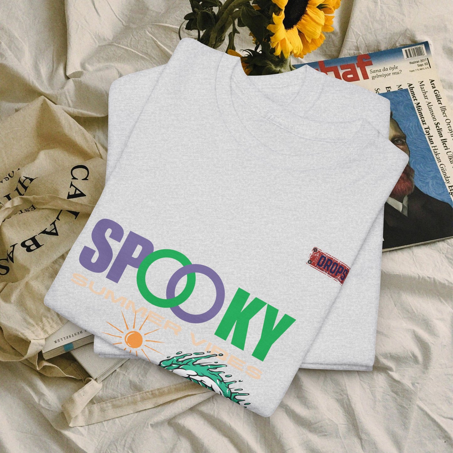 Unisex Heavy Cotton Tee_ Crafted from premium 100% cotton_ N2* Series UHCT PT2WV008_ Limited Edition Epitome of Comfort & Durability by WesternWaves: