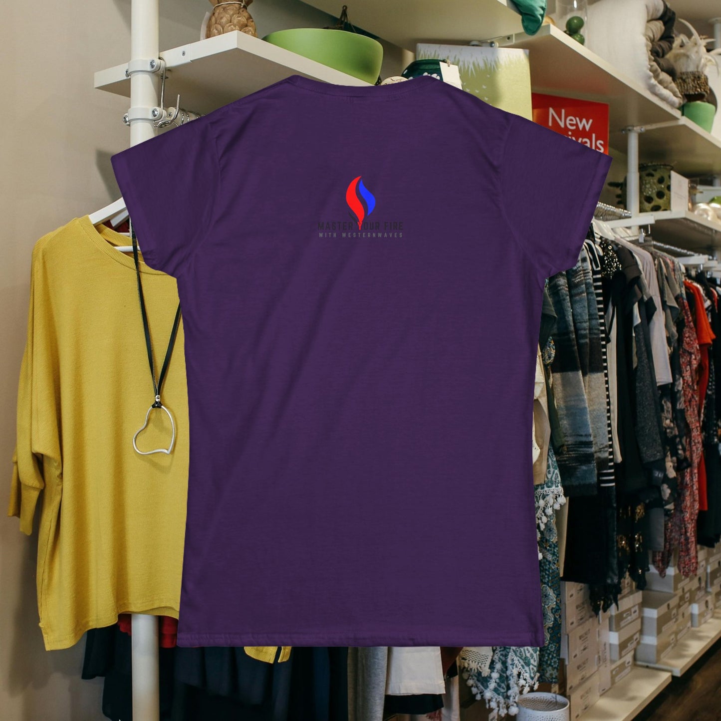 Women's Softstyle Tee_ for Effortless Chic_ N2+ Series WSST PT2WW005_ Limited Edition Feminine & Sophisticated Style by WesternWaves: