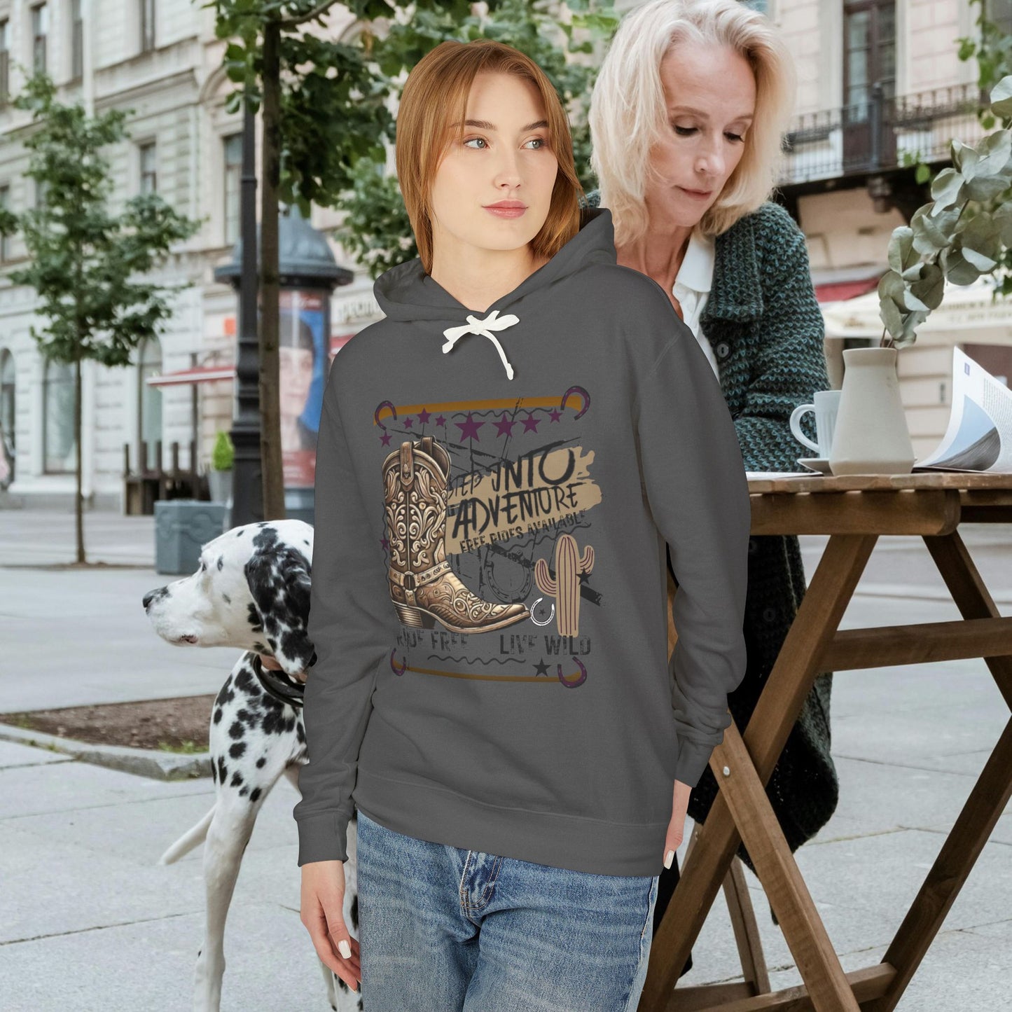 Unisex Lightweight Hooded Sweatshirt – N2+ Series SLWHSS PT2WW006_ Limited Edition Crafted Comfort by WesternWaves: