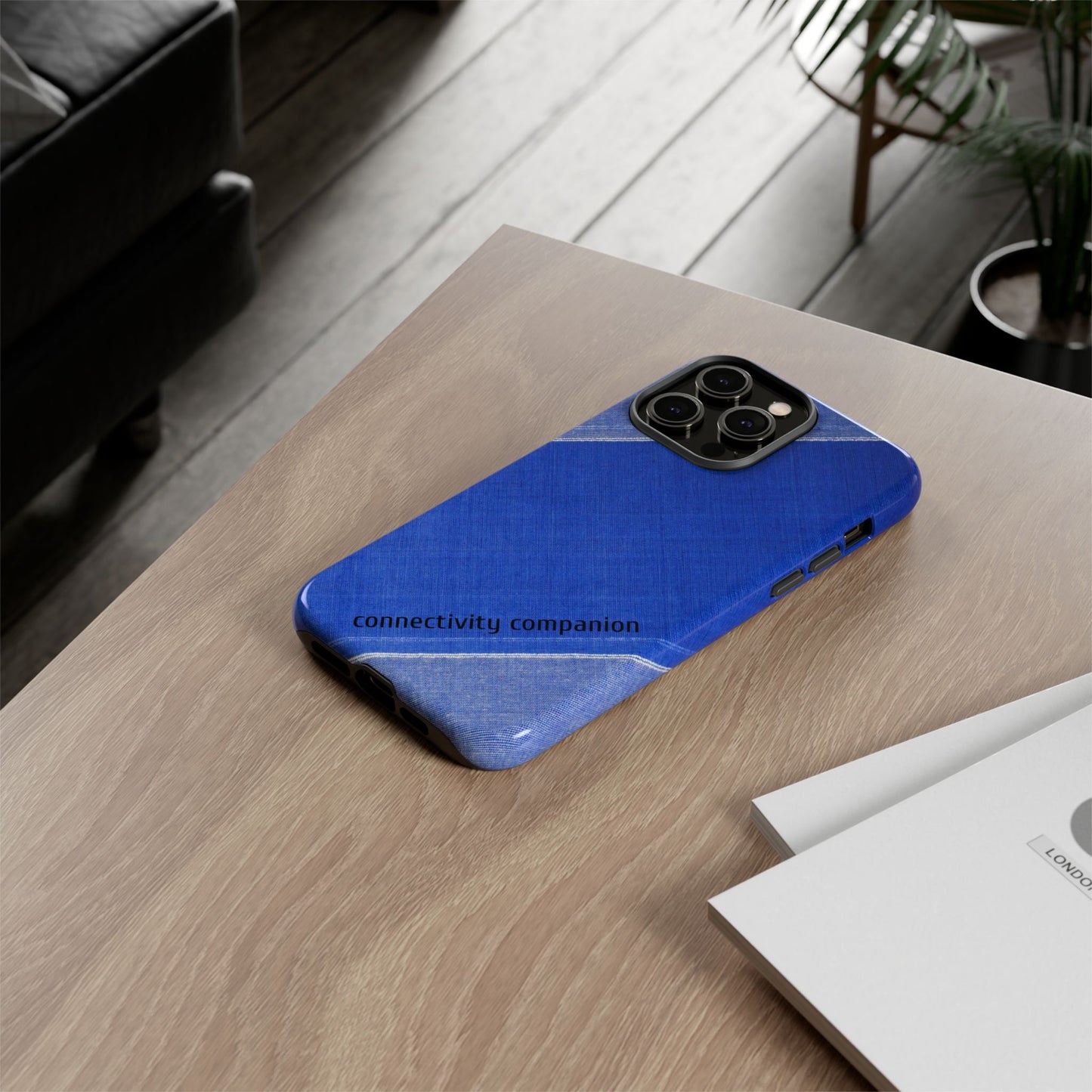 Connectivity Companion Phone Case - Stylish Blue Protection for Everyday Use_ 31 March 2025_ 001