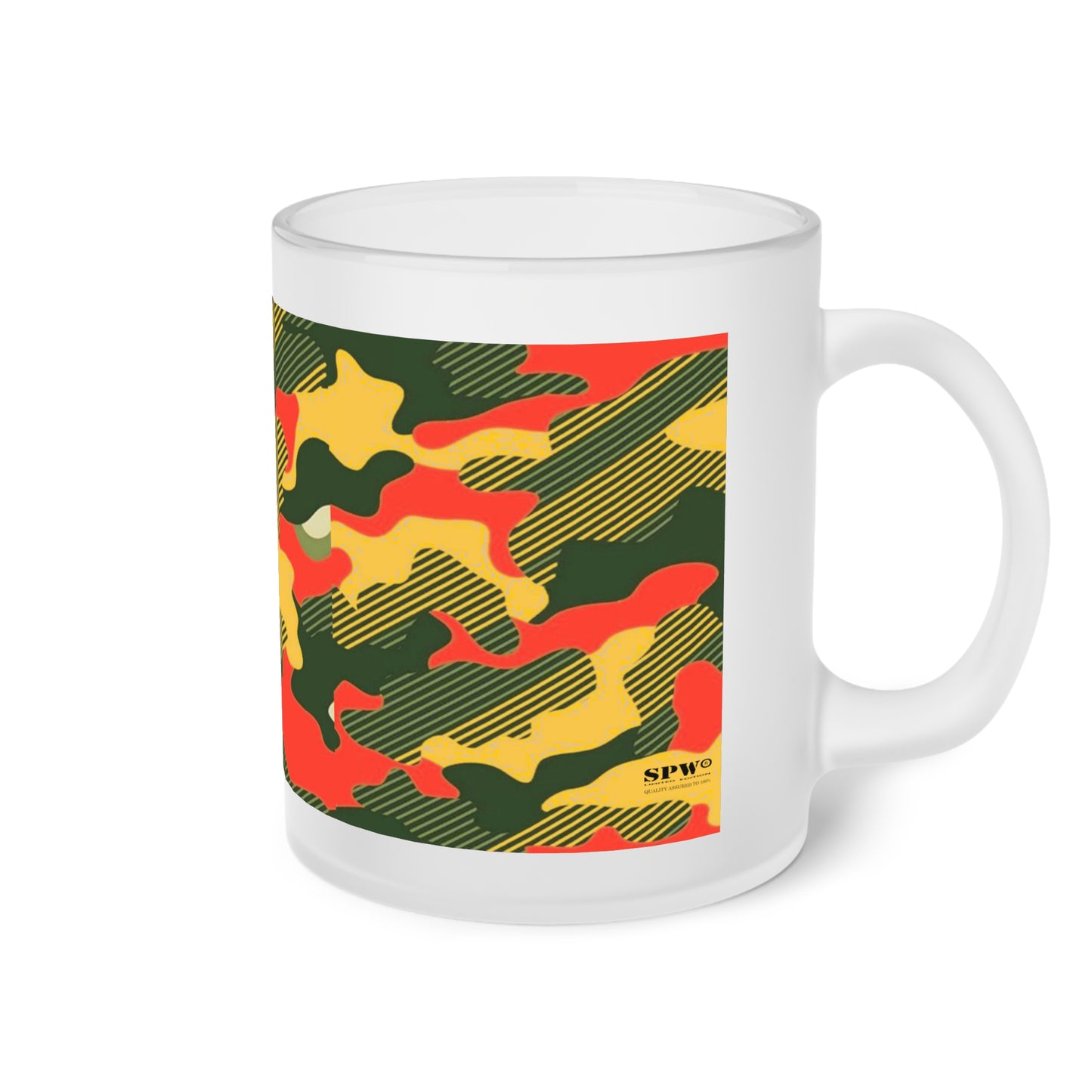 Frosted Glass Mug_ N+ Series FGM PT2WW011_ Limited Edition product by WesternWaves