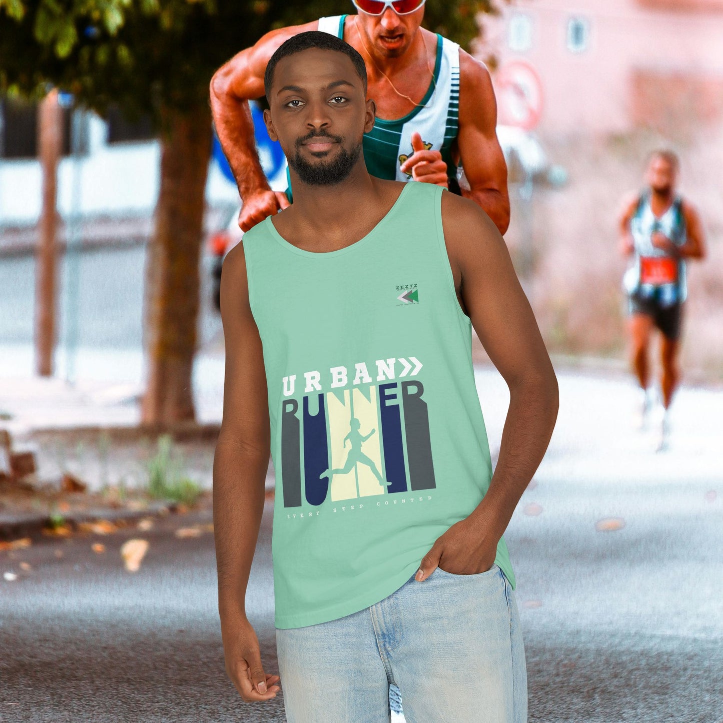 Unisex Garment-Dyed Tank Top_ 27 June 2025_ Limited Edition Summer Sports Apparel by WesternWaves: