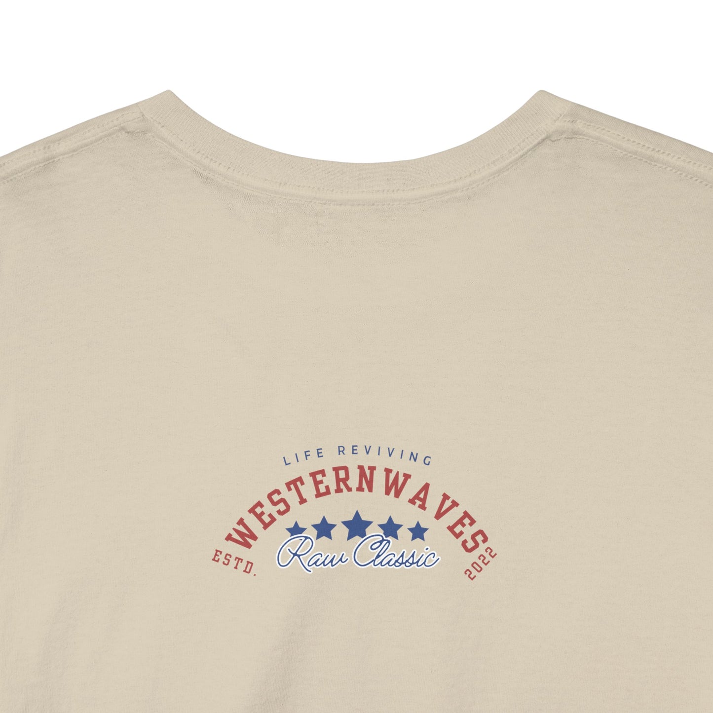 Unisex Heavy Cotton Tee_ Crafted from premium 100% cotton_ N+ Series UHCT PT2WV017_ Limited Edition by WesternWaves: