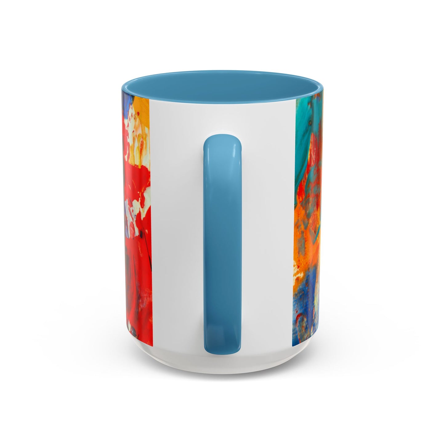 Accent Coffee Mug (11, 15oz)_ N2+ Series ACMUG PT2WW002_ Limited Edition Mug by WesternWaves: