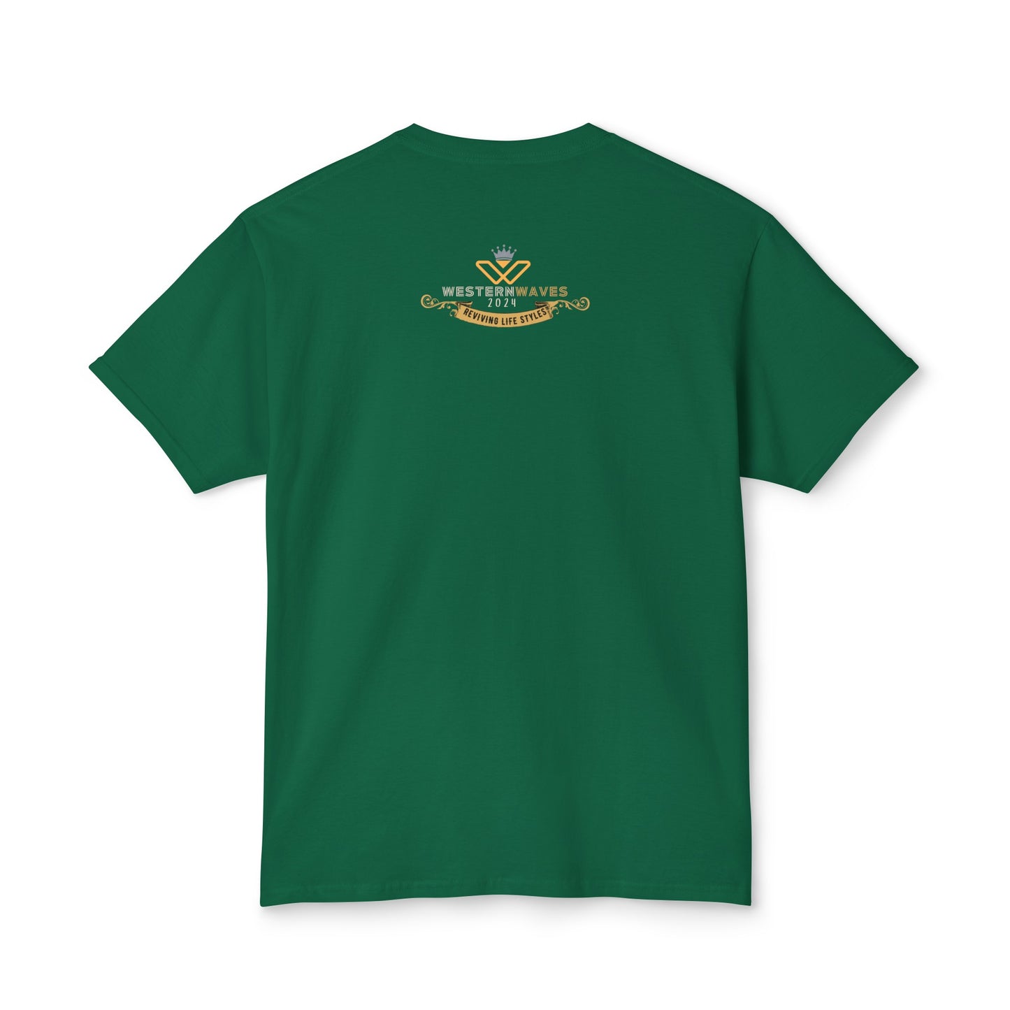 Unisex HD Cotton™ T-shirt_ N+ Series USHDCTS PT2WW002_ Limited Edition Unisex HD Cotton™ T-shirt by WesternWaves