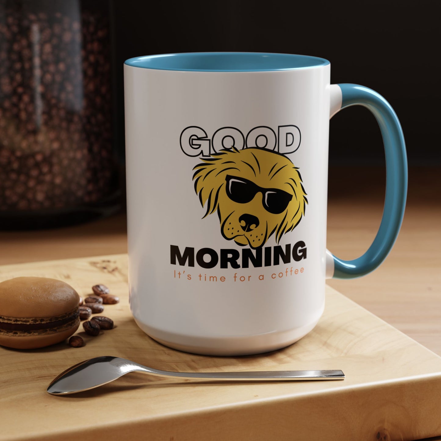 Accent Coffee Mug (11, 15oz)_ N+ Series ACMUG PT2WW012_ Limited Edition Mug by WesternWaves