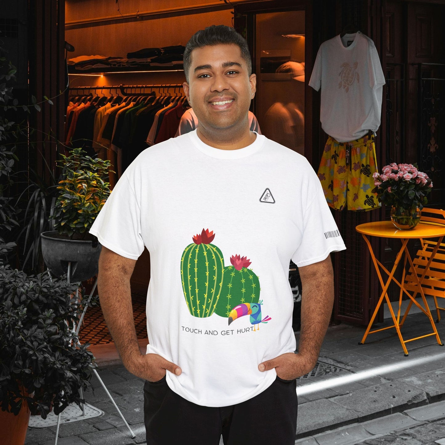 Unisex Heavy Cotton Tee_ Crafted from premium 100% cotton_ N2 Series UHCT PT2WW001_ Limited Edition Comfort & Durability by WesternWaves: