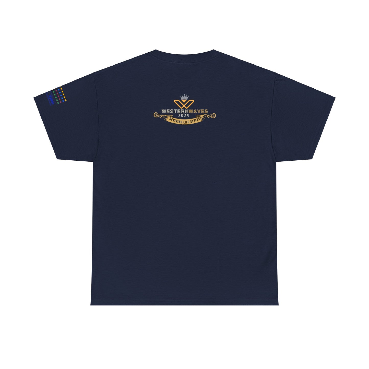 Unisex Heavy Cotton Tee_ Crafted from premium 100% cotton_ N+ Series UHCT PT2WV002_ Limited Edition by WesternWaves: